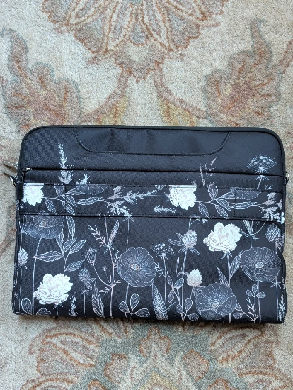 Mosiso Black Floral 15.6